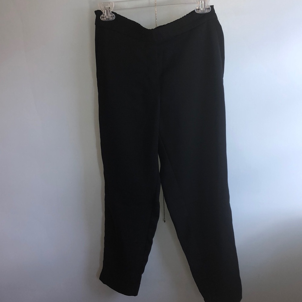 Jcrew Factory Black Jamie Pant. Size 6.